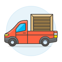 Box Shipping Illustration from UX Colors Set