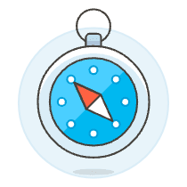 Compass 1 Illustration from UX Colors Set
