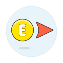 East Direction Illustration from UX Colors Set