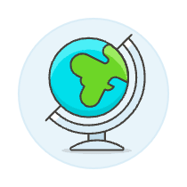 Globe Illustration from UX Colors Set