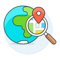 Search Location 2 Illustration from UX Colors Set