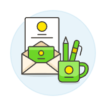 Branding Product Illustration from UX Colors Set