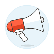 Megaphone 1 Illustration from UX Colors Set