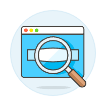 SEO Browser 2 Illustration from UX Colors Set