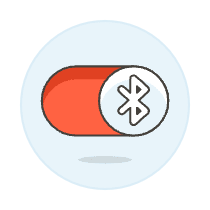 Bluetooth Disable Illustration from UX Colors Set