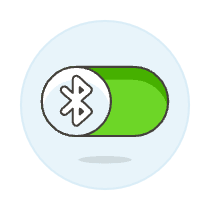 Bluetooth Enable Illustration from UX Colors Set