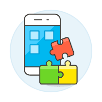 Application Development 4 Illustration from UX Colors Set