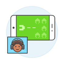Game Casting 6 Illustration from UX Colors Set