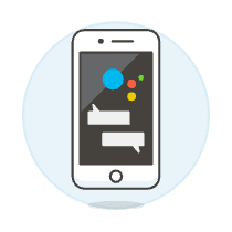 Google Assistant 2 Illustration from UX Colors Set