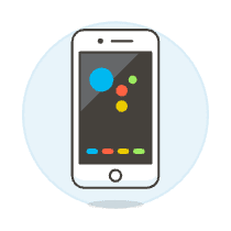 Google Assistant 3 Illustration from UX Colors Set