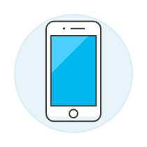 Mobile Phone 2 Illustration from UX Colors Set