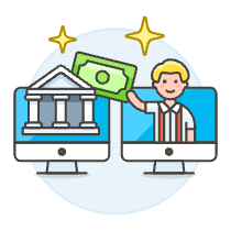 Banking App 3 1 Illustration from UX Colors Set