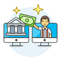 Banking App 3 2 Illustration from UX Colors Set