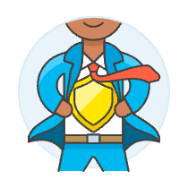 Business Hero 3 Illustration from UX Colors Set