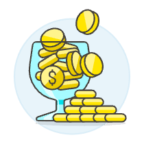 Glass Coins 1 Illustration from UX Colors Set