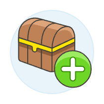 Treasure Add 1 Illustration from UX Colors Set