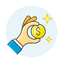 Show Coin 2 Illustration from UX Colors Set