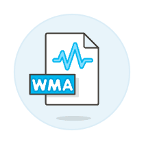 File Sound Wma Illustration from UX Colors Set