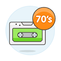 Cassette 70 S Illustration from UX Colors Set