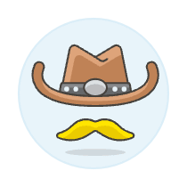 Cowboy Illustration from UX Colors Set