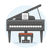Instruments Piano Illustration from UX Colors Set