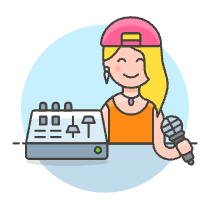 Artist Equalizer 1 Illustration from UX Colors Set