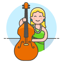 Musicians Orchestra 2 Illustration from UX Colors Set
