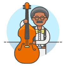 Musicians Orchestra 3 Illustration from UX Colors Set