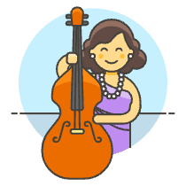 Musicians Orchestra 6 Illustration from UX Colors Set