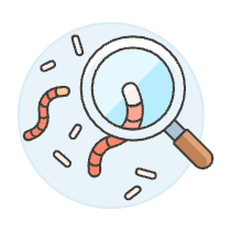 Earthworm Illustration from UX Colors Set