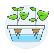 Hydroponic Box Illustration from UX Colors Set