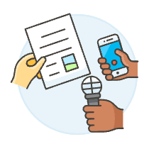 Making News 4 Illustration from UX Colors Set