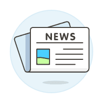Newspaper Illustration from UX Colors Set