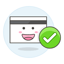 Credit Card Verified Illustration from UX Colors Set