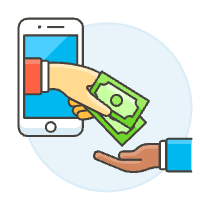 Digital Payment 3 Illustration from UX Colors Set