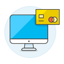 Online Card 2 Illustration from UX Colors Set