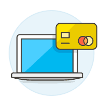 Online Card 3 Illustration from UX Colors Set