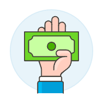 Cash Pay 1 Illustration from UX Colors Set