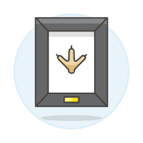 Bird Footpriny Illustration from UX Colors Set