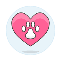 Love Pet Illustration from UX Colors Set