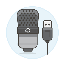 Microphone 27 Illustration from UX Colors Set