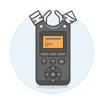 Microphone 30 Illustration from UX Colors Set