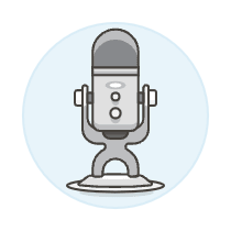 Microphone 5 Illustration from UX Colors Set