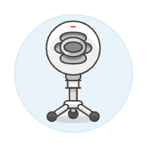 Microphone 6 Illustration from UX Colors Set