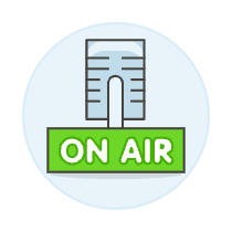 Microphone Live 3 Illustration from UX Colors Set