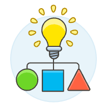 Idea Plan Illustration from UX Colors Set