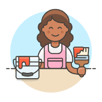 House Painter 2 Illustration from UX Colors Set
