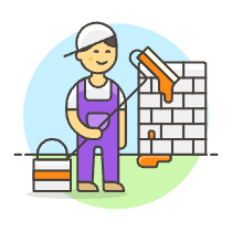 Wall Painter 3 Illustration from UX Colors Set