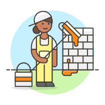Wall Painter 5 Illustration from UX Colors Set
