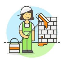 Wall Painter 6 Illustration from UX Colors Set